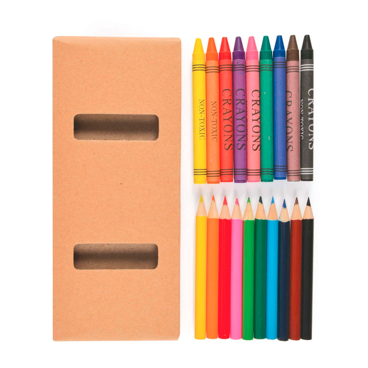 Promotional Coloured Pencil and Crayon Boxes Promotion Products